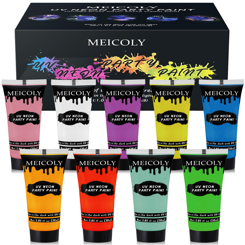 MEICOLY front packaging showing kit contents and bright colors