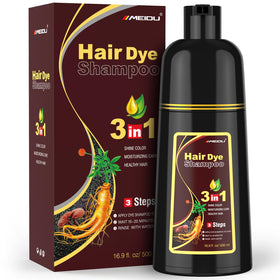 MEIDU front packaging showing dark brown bottle and benefits