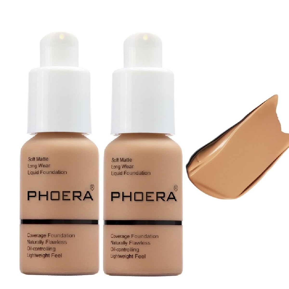 Meifen PHOERA front packaging showing product and shade, clear branding and coverage benefit