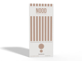 Meiiyo NOOD front packaging showing sandstone patches and pack benefits