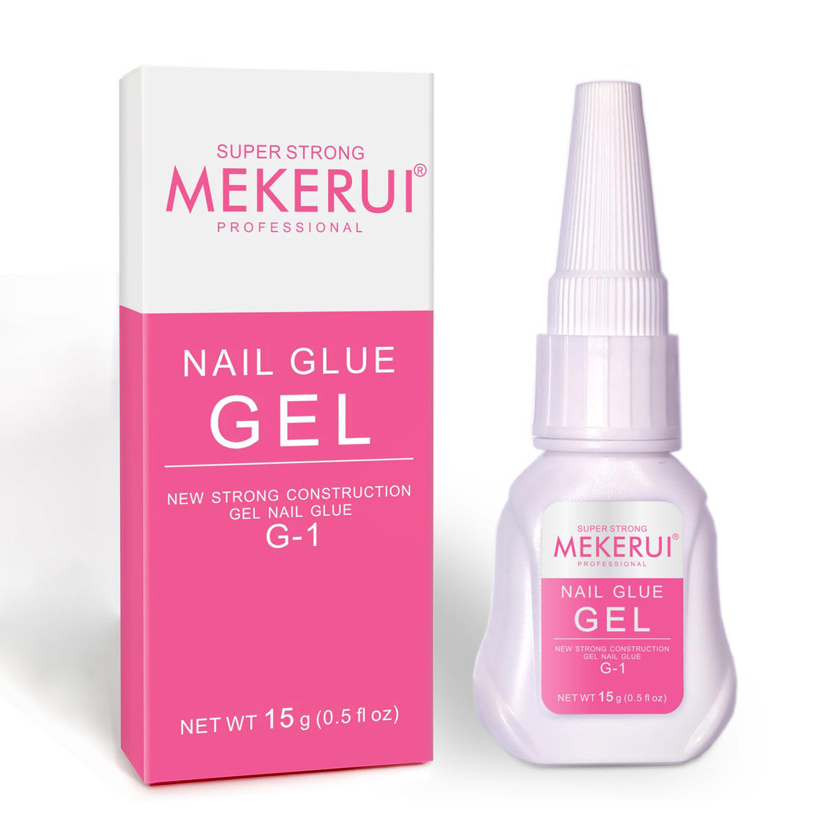 MEKERUI bottle front view showing product and easy identification benefit