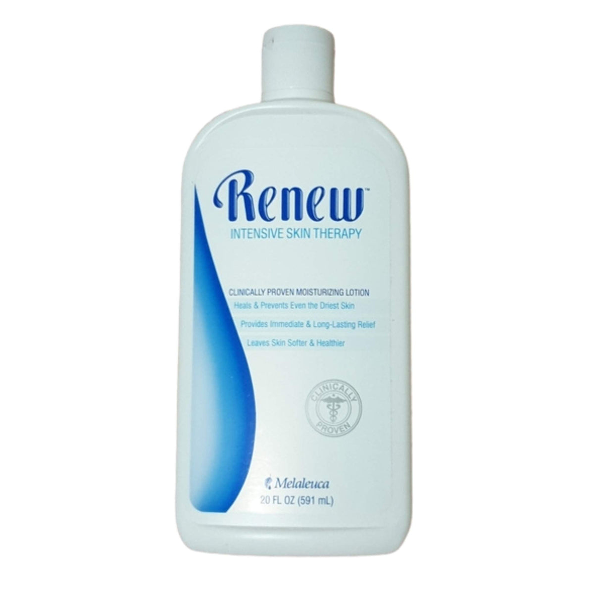 Melaleuca Renew front packaging 20 oz showing bottle and cap, promotes steady hydration