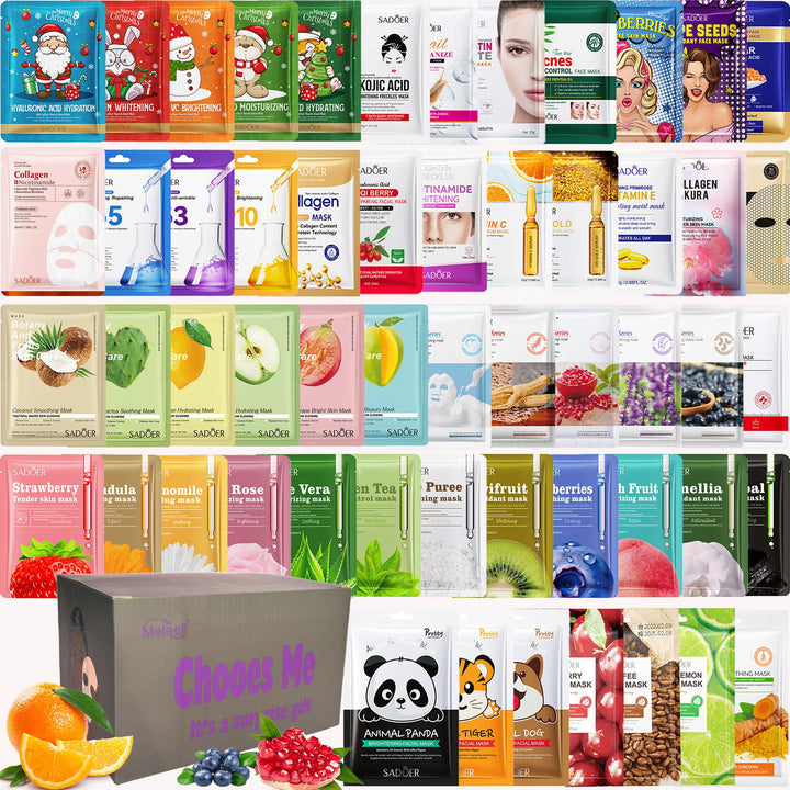 Meleell front box and contents showing variety and gifting convenience