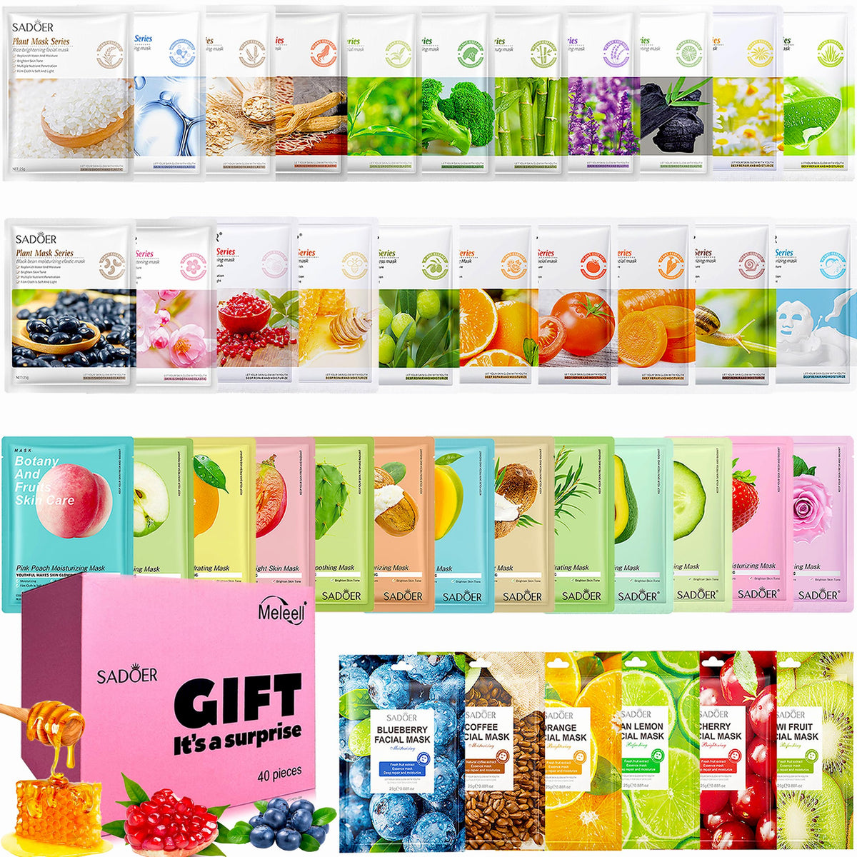 Meleell gift-ready box display ideal for birthdays and self-care gifts