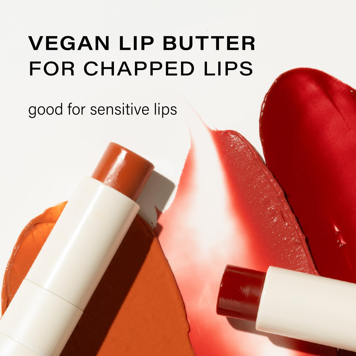 Melixir lip butter open twist detail displaying smooth balm tip for even application