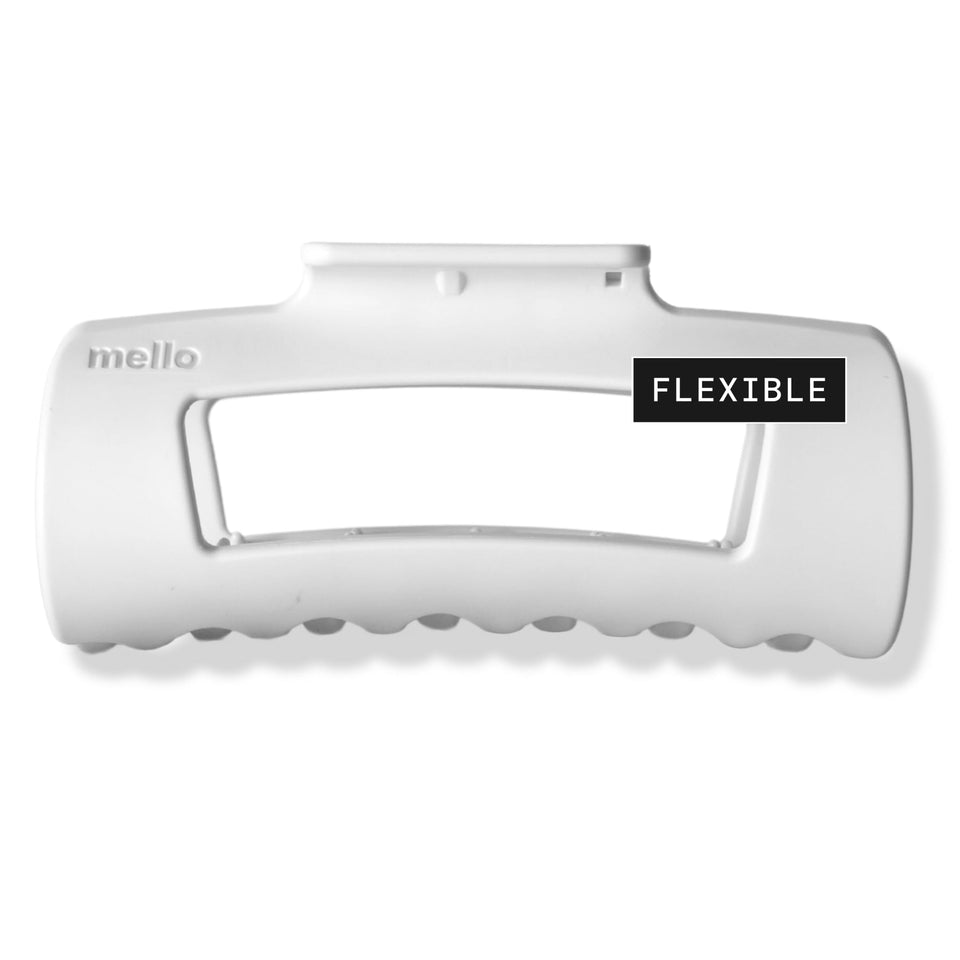 MELLO front packaging view showing clip and durable design benefit