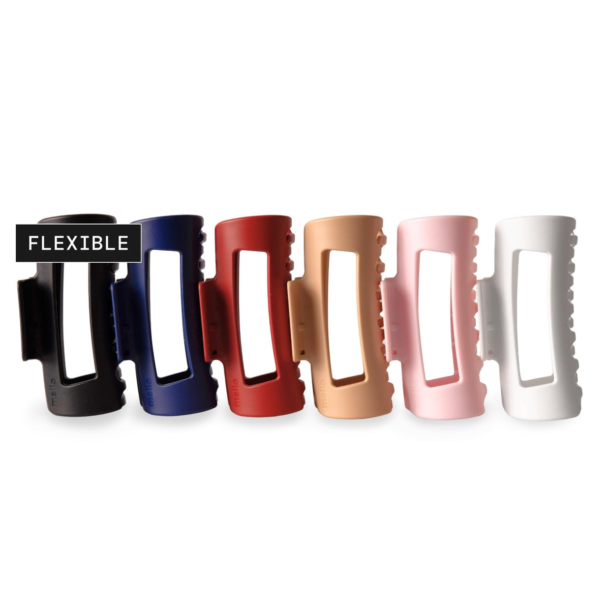 MELLO front packaging showing six clips and benefits for easy selection