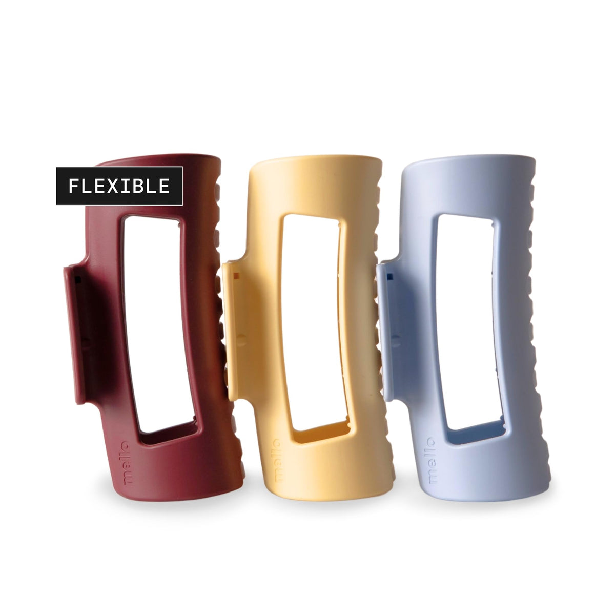 MELLO front view packaging showing compact sorbet three-pack and convenience