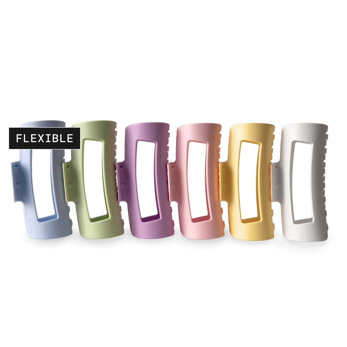 MELLO medium clip front packaging showing compact design and pack benefit