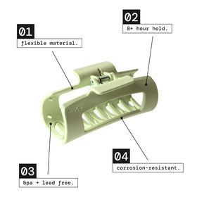 MELLO next to hand for scale showing practical medium sizing