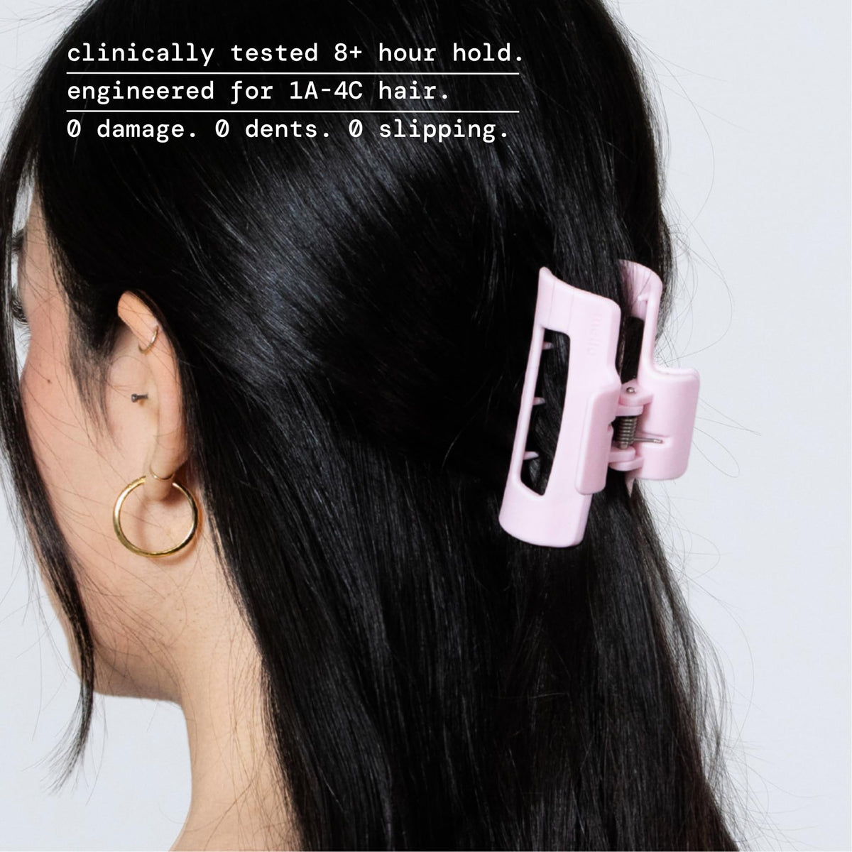 MELLO side profile flexed to show CloudFlex material resilience and bendability