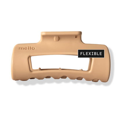 MELLO small clip front view showing secure hold and neat finish
