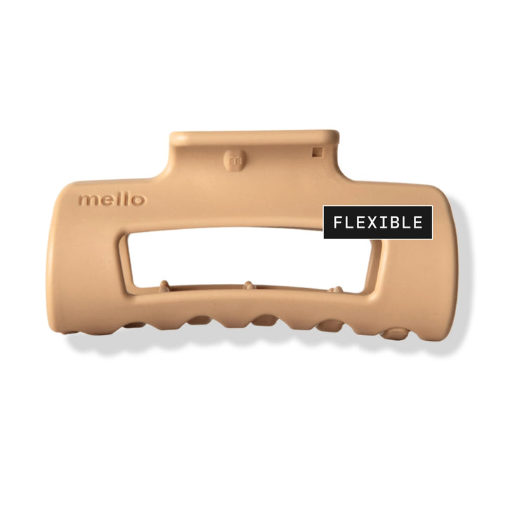 MELLO small clip front view showing secure hold and neat finish