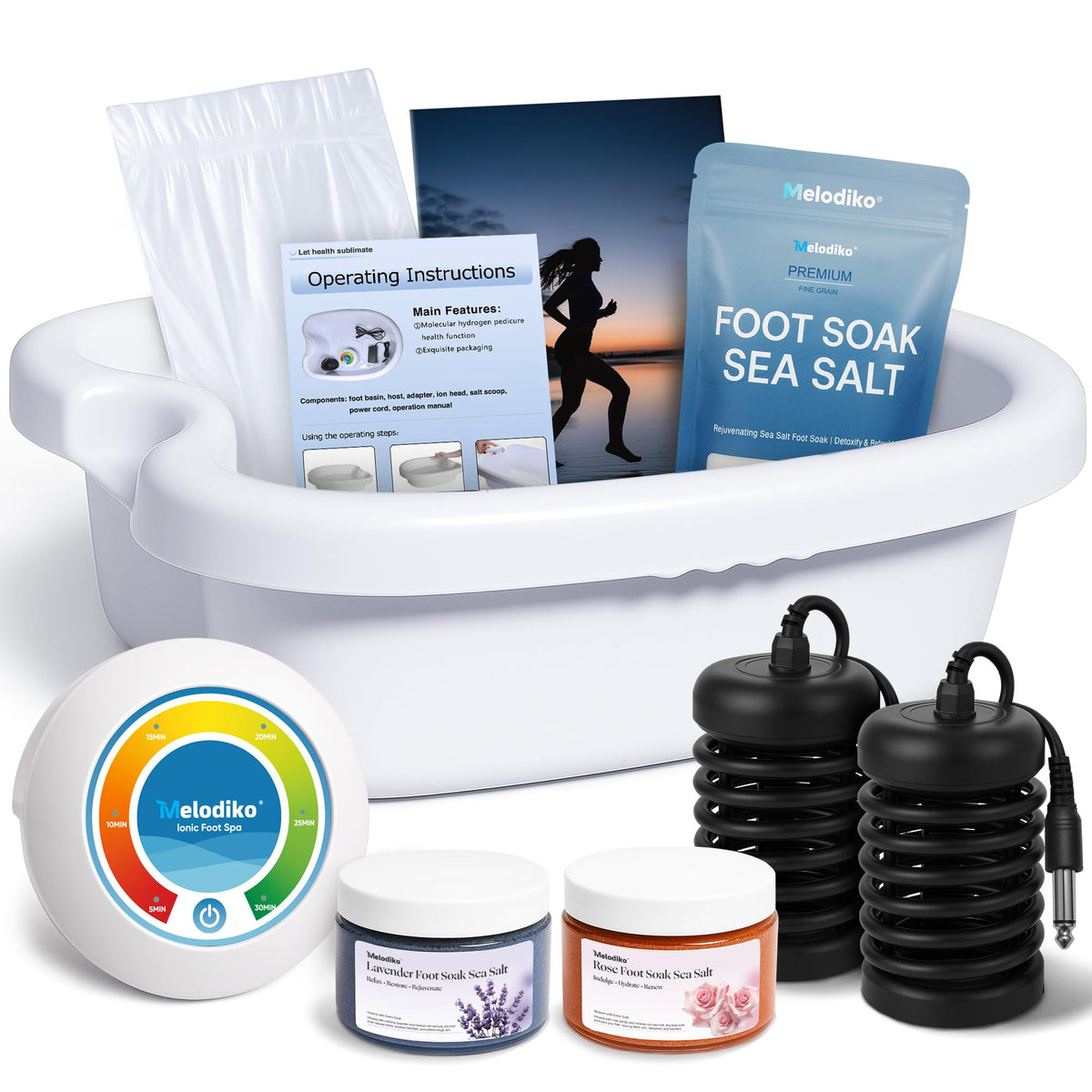 Melodiko front packaging showing full kit and gift-ready presentation benefits convenience