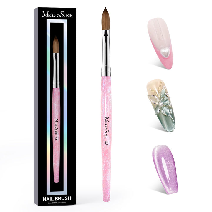 MelodySusie Aurora handle front packaging showing glitter finish and professional look