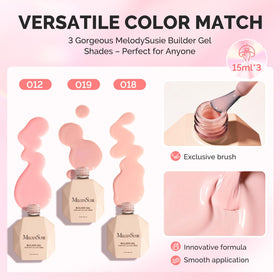 MelodySusie built-in brush and cap detail offering precise application control