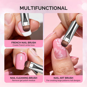 MelodySusie brushes in holder protecting bristles and keeping tools ready
