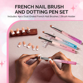 MelodySusie brushes lined up to show sizes #10–#16 for matched control
