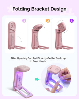 MelodySusie charging port and battery view demonstrating rechargeable cordless convenience