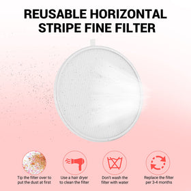 MelodySusie magnetic cover removed for easy filter access and quick swap