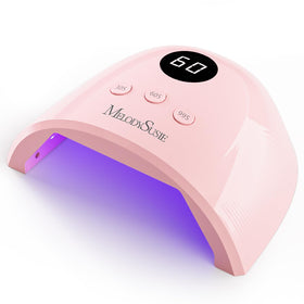 MelodySusie front view of P-Plus30F pink lamp showing compact design and fast curing
