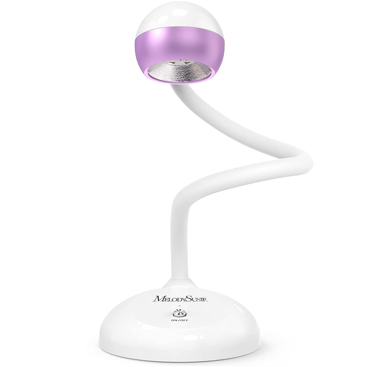 MelodySusie front view of S-Pro09M lamp showing compact design and portability
