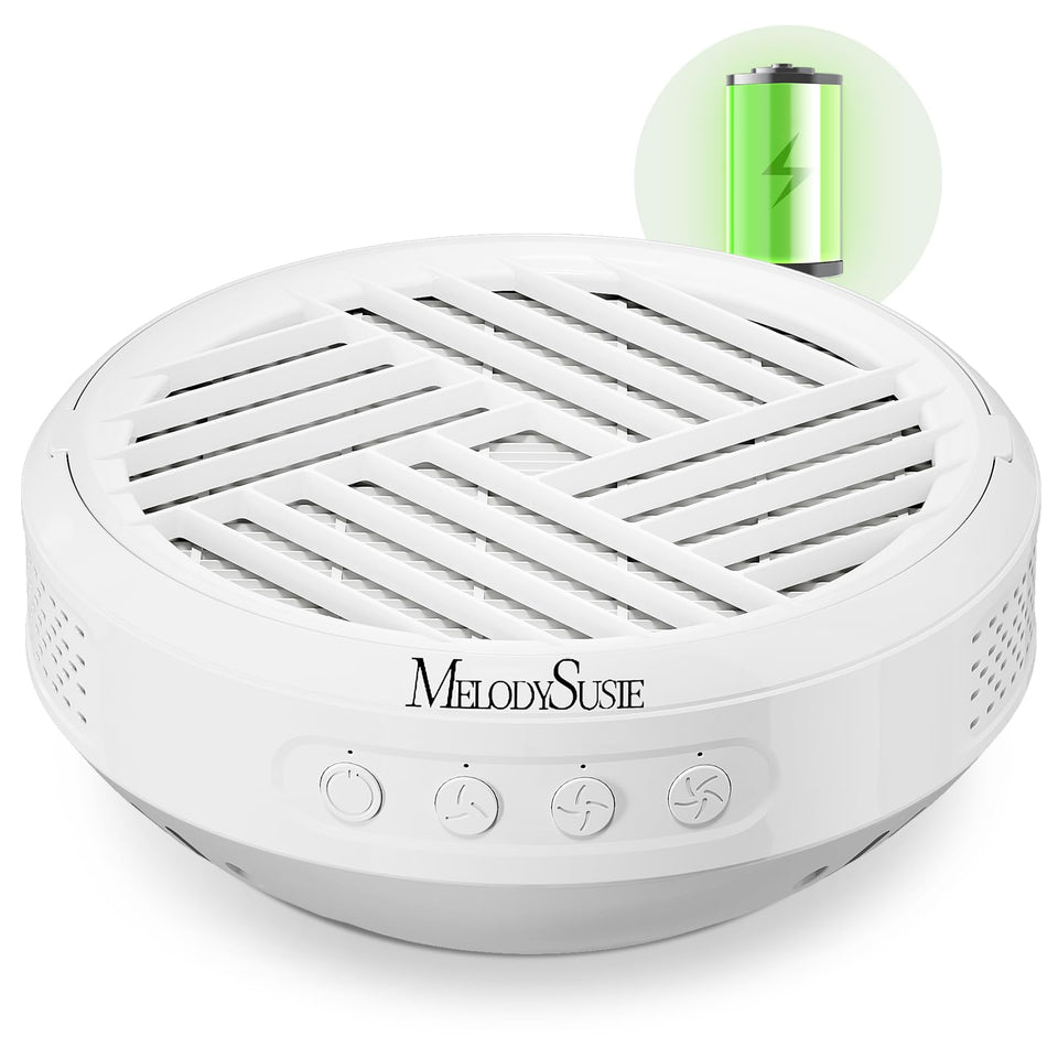 MelodySusie front view showing compact design and vacuum intake benefit
