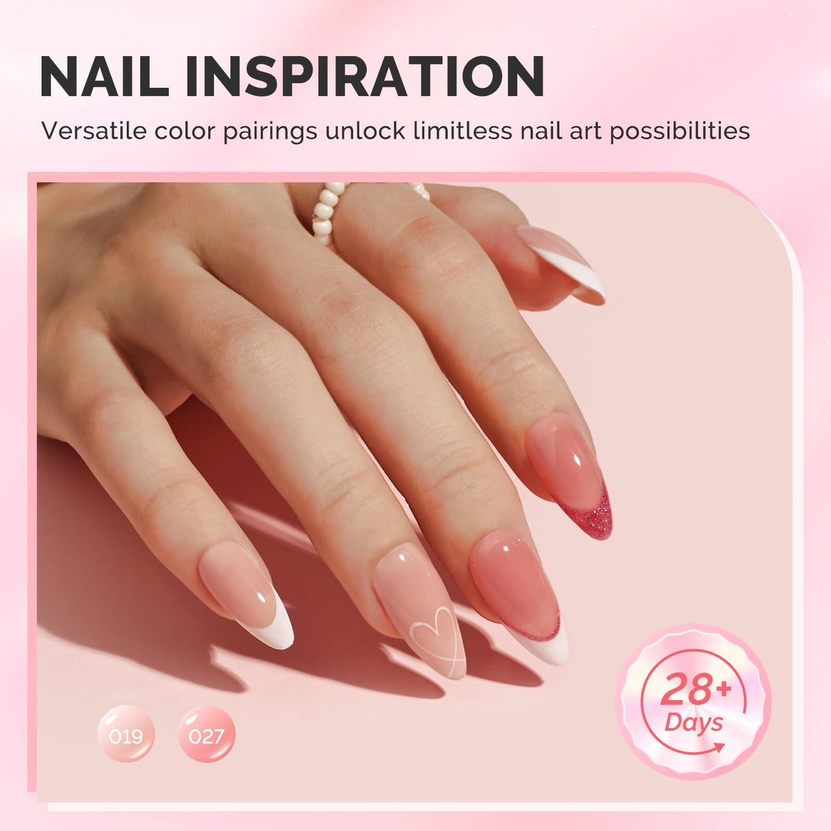 MelodySusie applying builder gel to a nail for stronger, salon-quality results