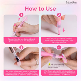 MelodySusie lifestyle manicure scene showing finished nails and salon-ready results