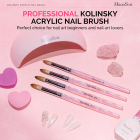 MelodySusie brush on salon table with tools showing professional styling setup