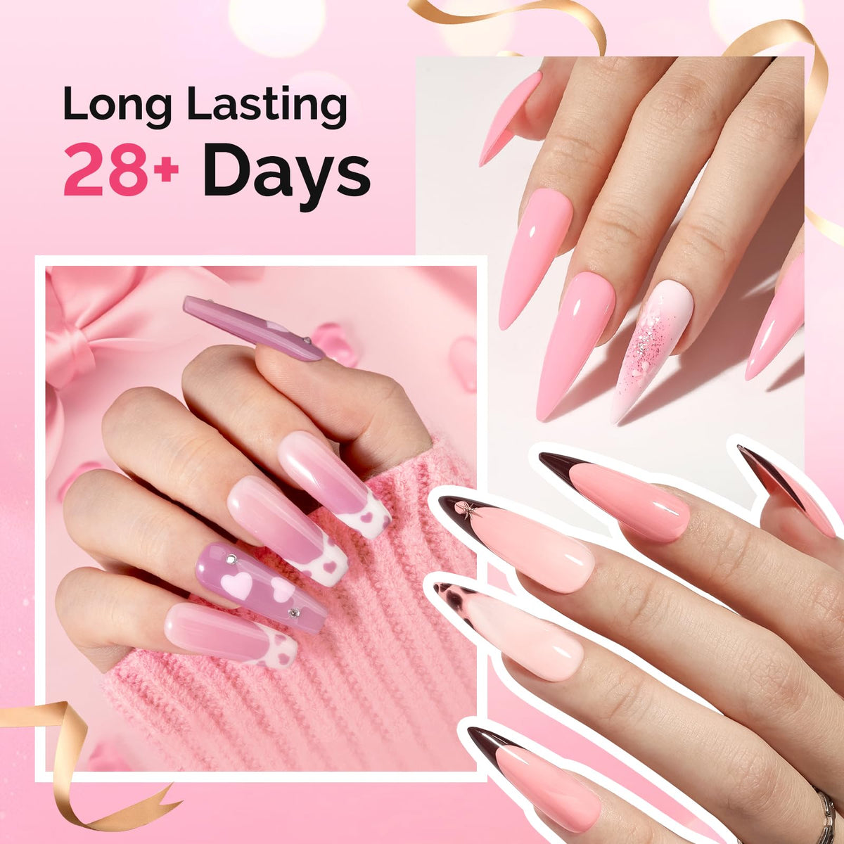 MelodySusie nail art stickers closeup demonstrating decorative options for styling
