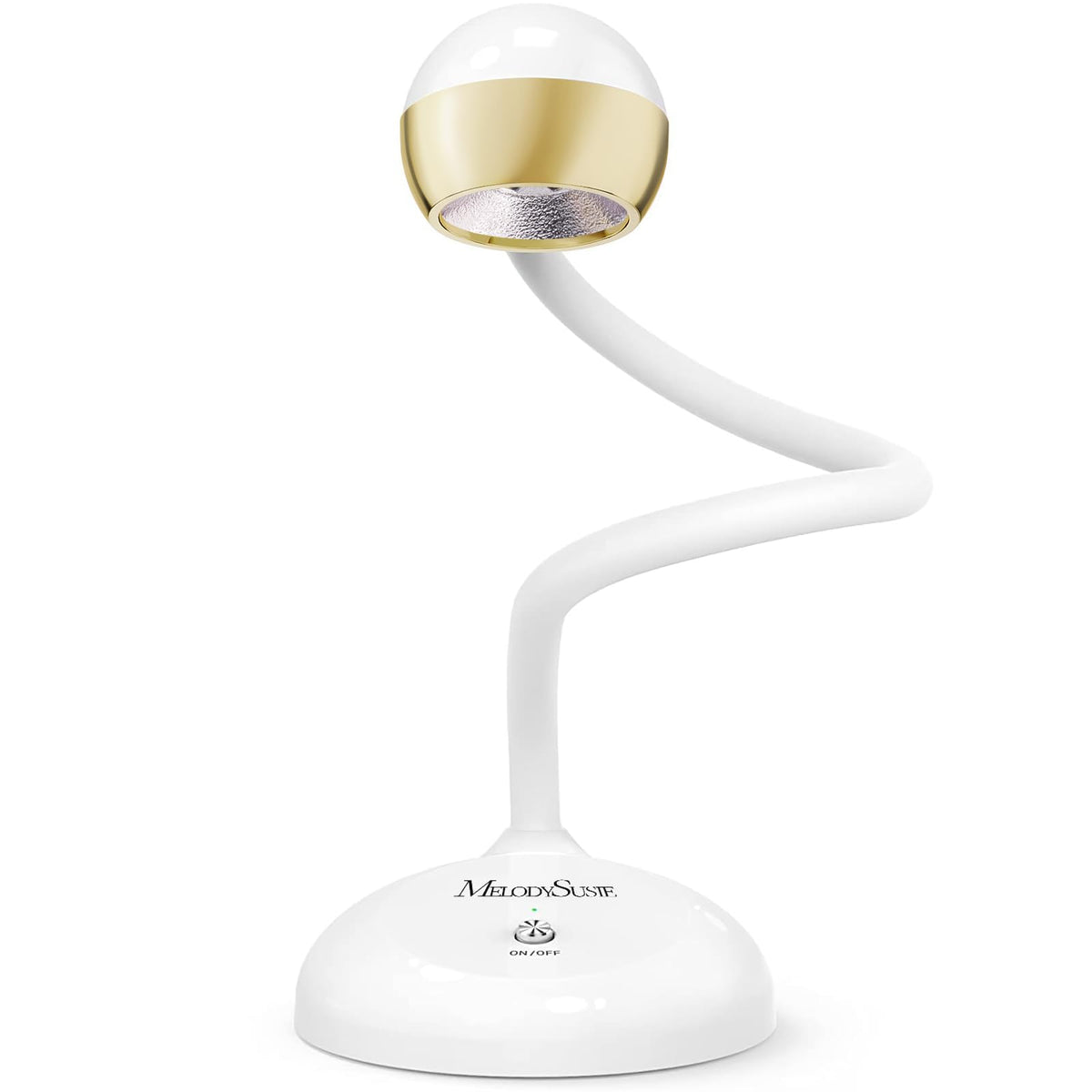MelodySusie front view showing compact cordless lamp for portable benefit