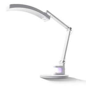 MelodySusie S-Pro29G front view showing full manicure lamp and benefits of bright even light