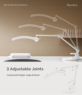 MelodySusie S-Pro29G in salon setting showing professional workflow and space-saving benefit