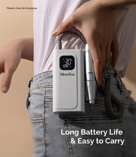 MelodySusie SC300F clipped to waist demonstrating portability and hands-free benefit