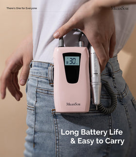 MelodySusie SC320D pen-shaped handpiece close-up for comfortable, fatigue-reducing grip