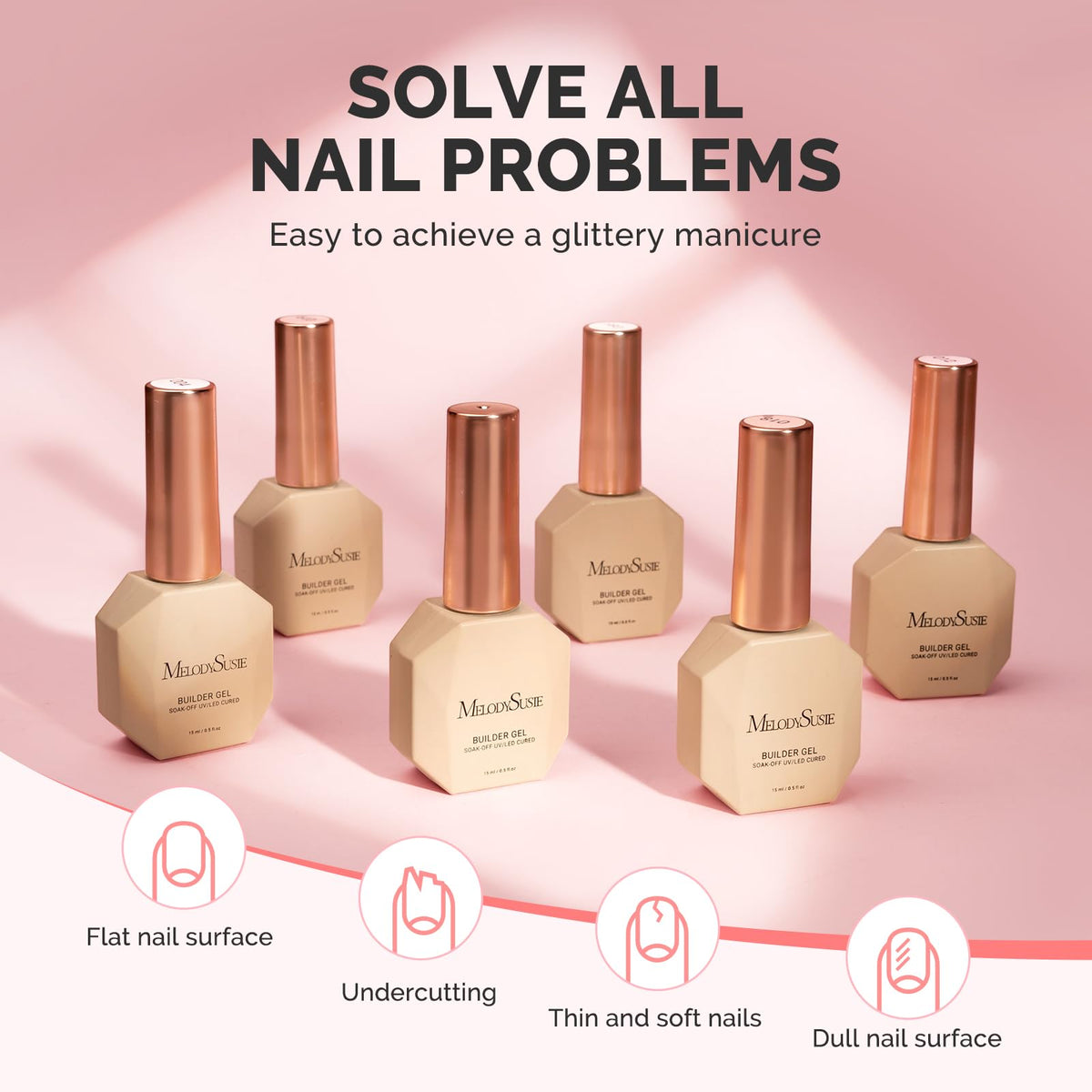 MelodySusie bottles beside a hand to show 15ml size and refill value