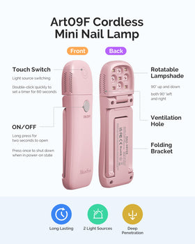 MelodySusie size comparison in hand illustrating compact scale and easy portability