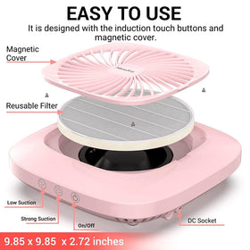 MelodySusie rear ventilation holes for efficient heat dissipation and continuous operation