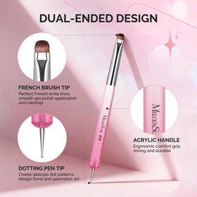 MelodySusie stainless-steel dotting ends displayed for consistent dot sizes