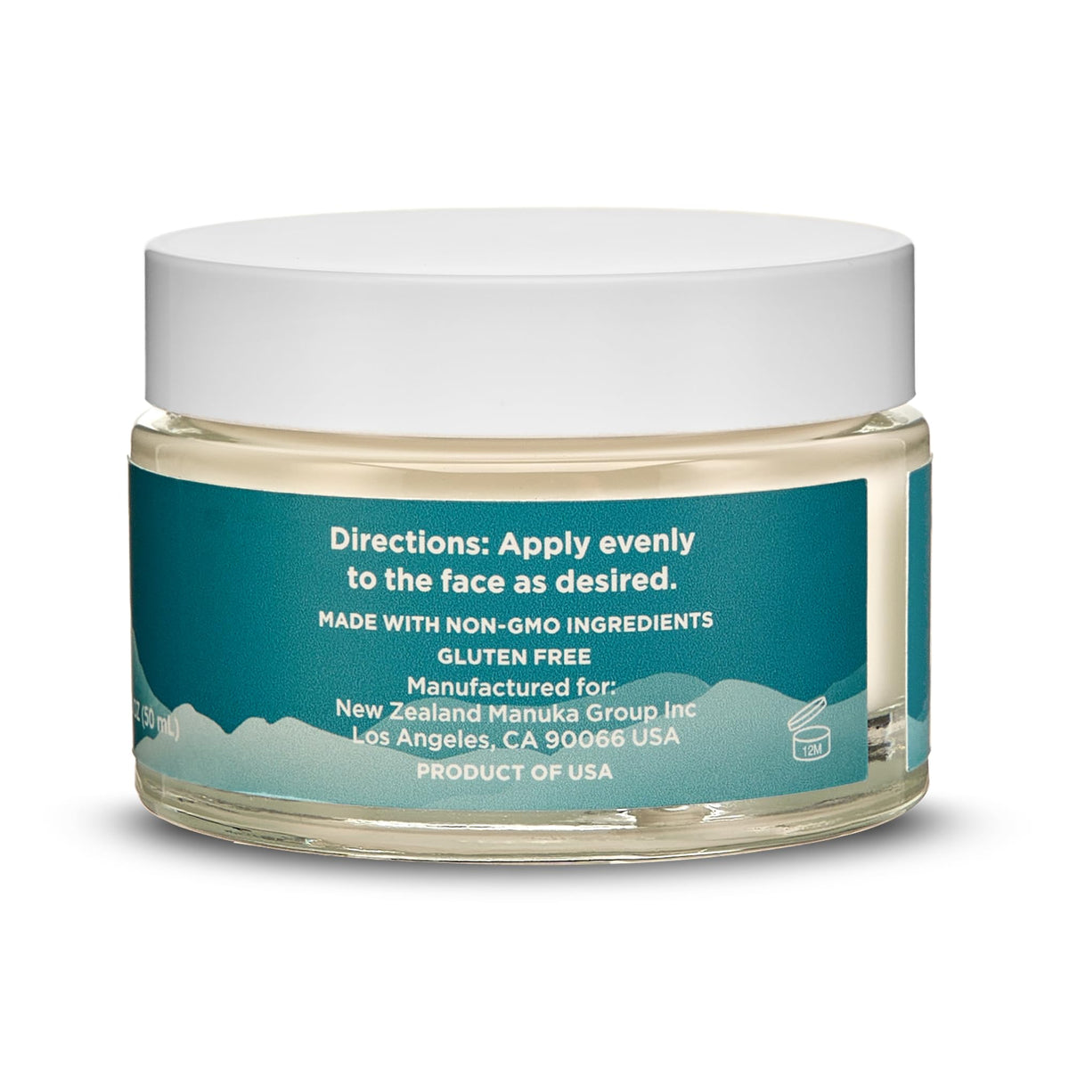 MELORA cream texture close-up displaying rich hydrating consistency and smoothness
