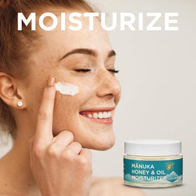 MELORA cream beside a coin showing 1.7 oz size for clear scale reference