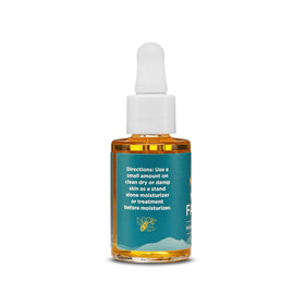 MELORA dropper closeup dispensing oil, precise application and controlled dosing benefit