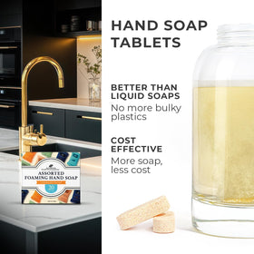MELTINGTABS five scents array presented for scent selection clarity