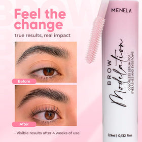 Menela precision brush applicator detail for accurate targeted application