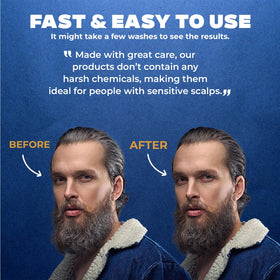 MENFIRST bottle on bathroom shelf suggesting tidy storage and daily grooming habit