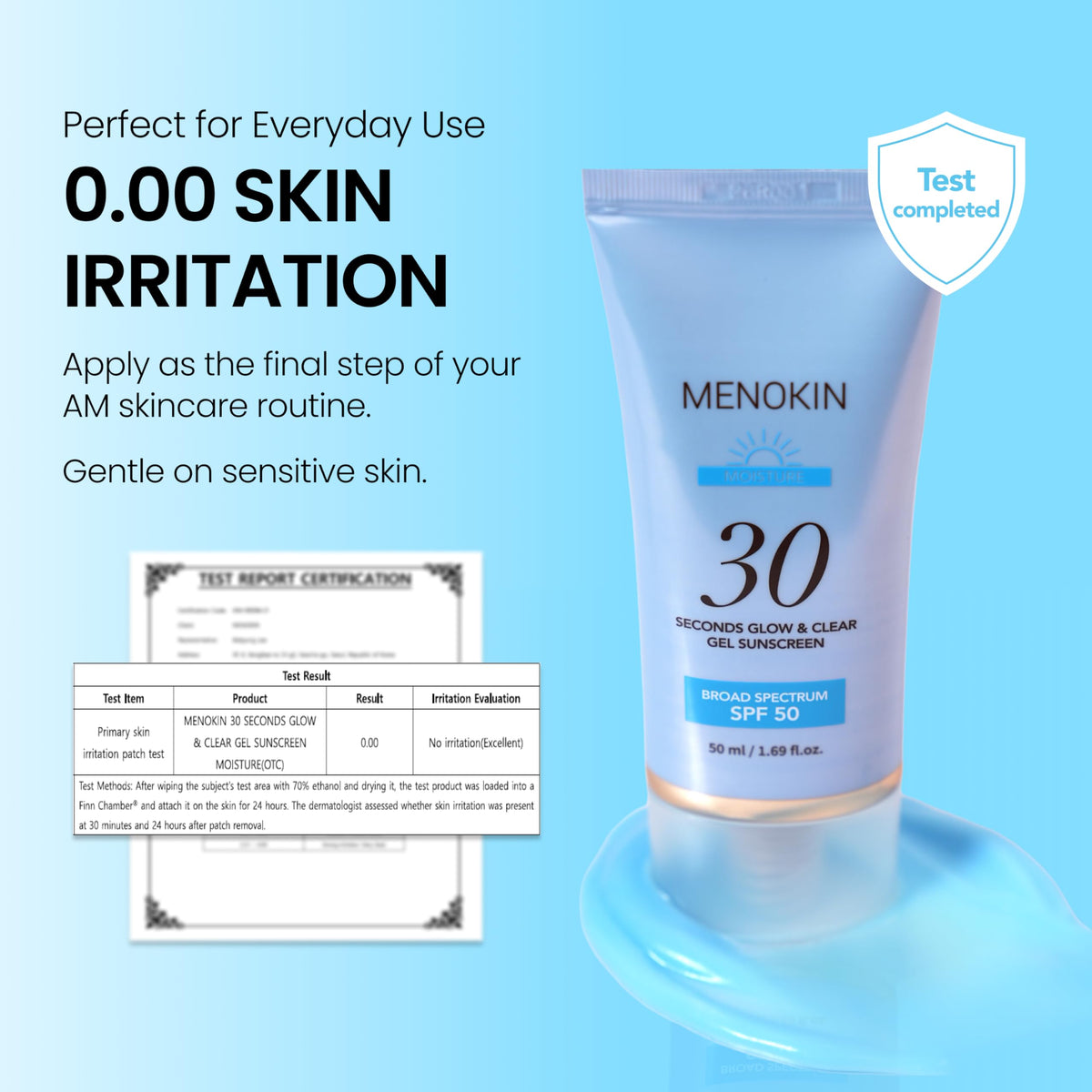 MENOKIN before and after photos showing clearer, radiant skin