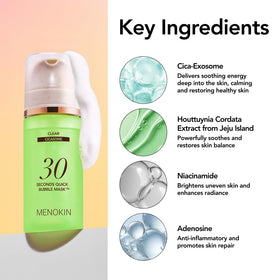 Menokin before and after scale showing improved skin hydration appearance