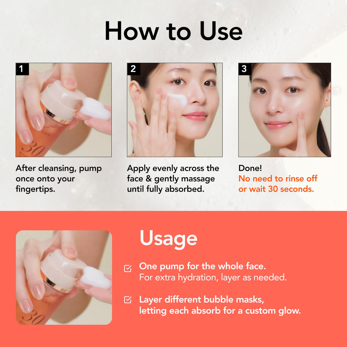 Menokin ingredient label showcasing cica content for soothing support