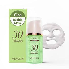 MENOKIN clear bottle front packaging showing label and sleek design for easy use